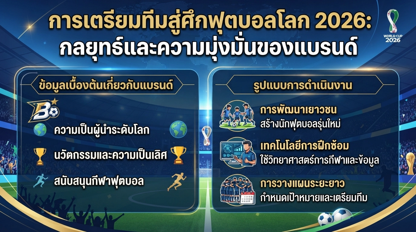 การเตรียมตัวสู่ศึกฟุตบอลโลก 2026